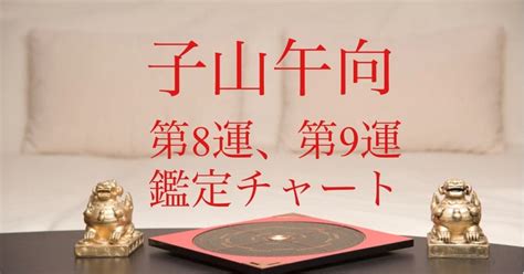 第8運|子山午向 第8運、第9運 【鑑定チャート】〜2043年